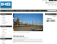 Tablet Screenshot of ihbinternational.nl